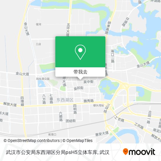 武汉市公安局东西湖区分局psH5立体车库地图