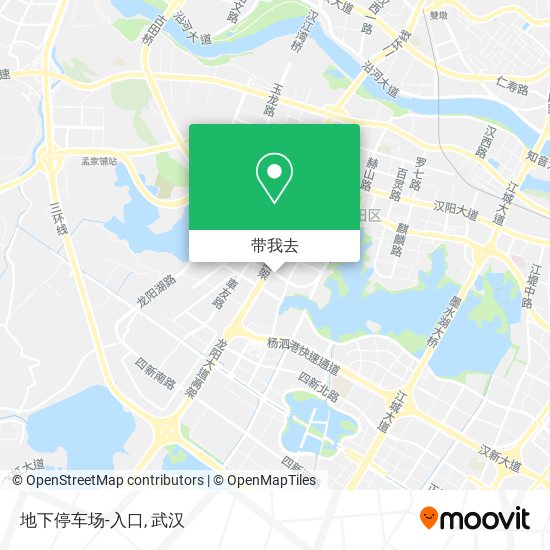 地下停车场-入口地图