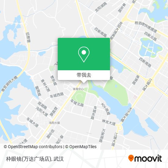 枠眼镜(万达广场店)地图