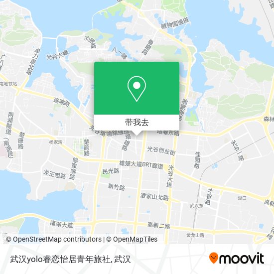 武汉yolo睿恋怡居青年旅社地图