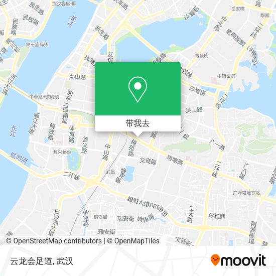 云龙会足道地图