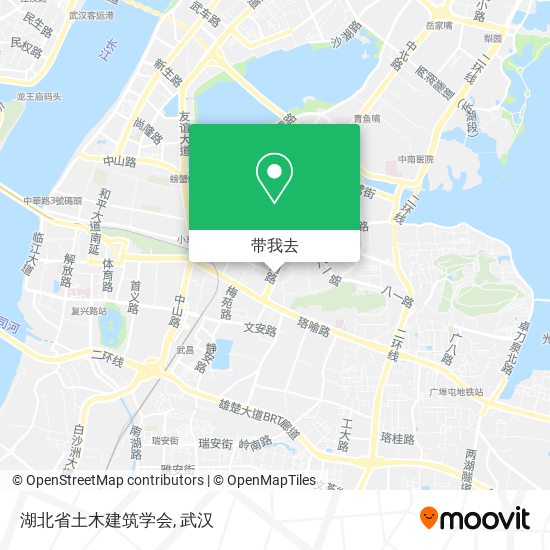 湖北省土木建筑学会地图