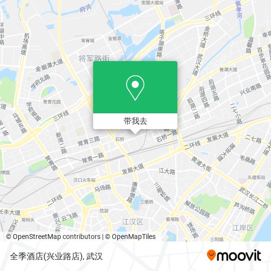 全季酒店(兴业路店)地图