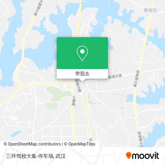 三环驾校大集-停车场地图