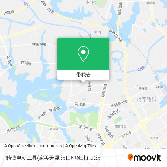 精诚电动工具(家美天晟·汉口印象北)地图