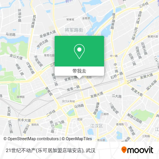 21世纪不动产(乐可居加盟店瑞安店)地图