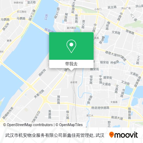 武汉市机安物业服务有限公司新鑫佳苑管理处地图