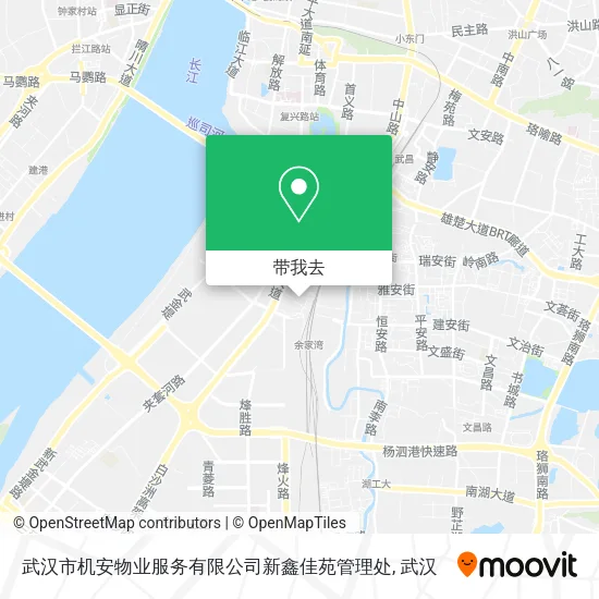 武汉市机安物业服务有限公司新鑫佳苑管理处地图