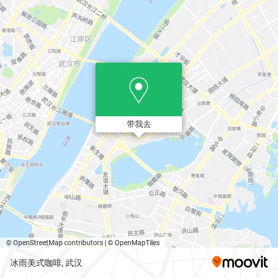 冰雨美式咖啡地图