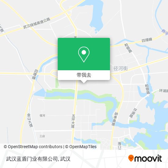 武汉蓝盾门业有限公司地图