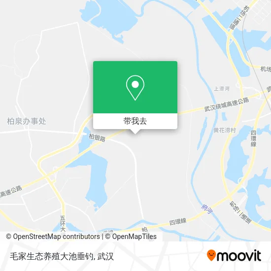 毛家生态养殖大池垂钓地图