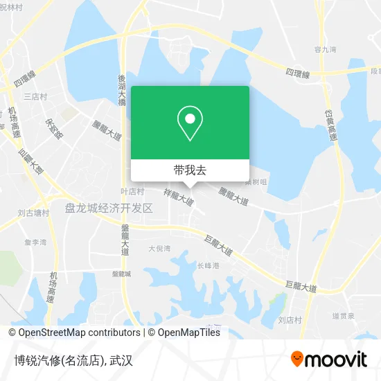 博锐汽修(名流店)地图
