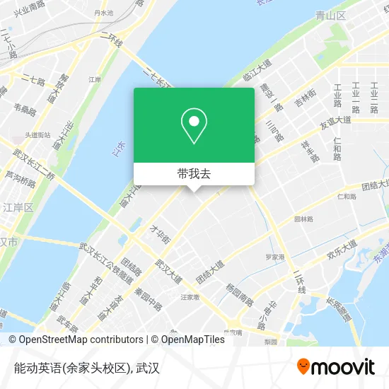 能动英语(余家头校区)地图