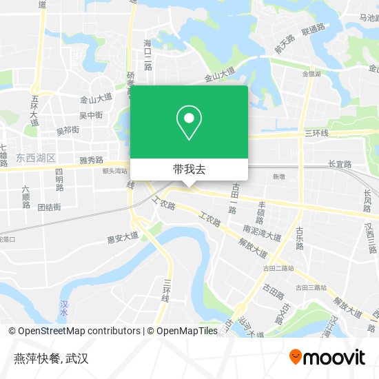 燕萍快餐地图