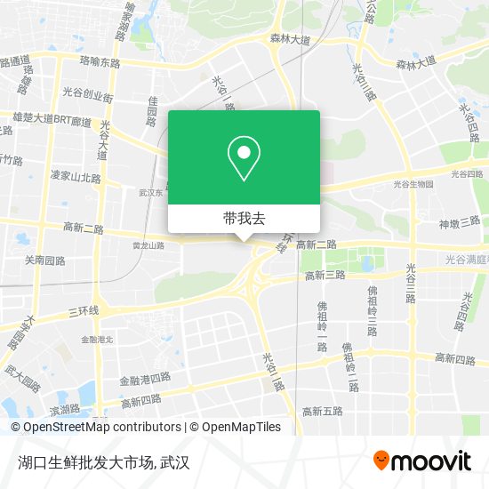 湖口生鲜批发大市场地图