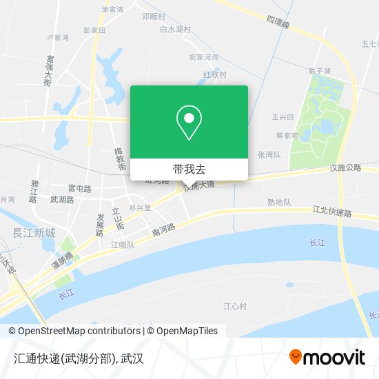 汇通快递(武湖分部)地图