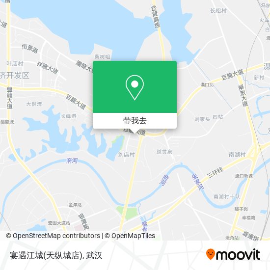 宴遇江城(天纵城店)地图