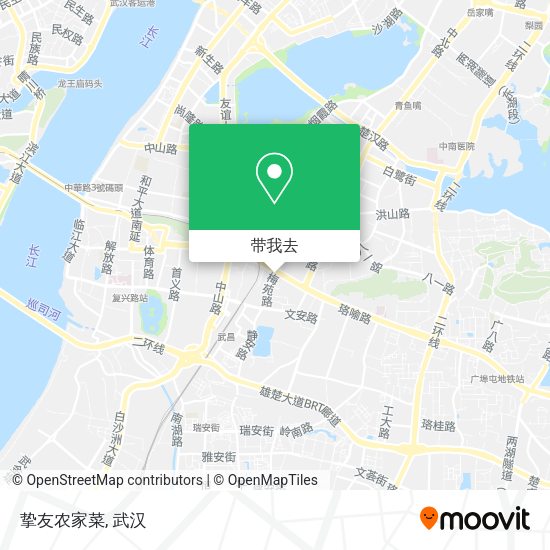 挚友农家菜地图