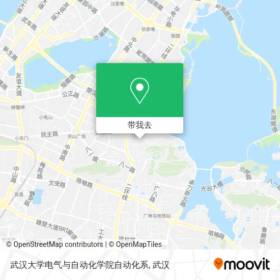 武汉大学电气与自动化学院自动化系地图