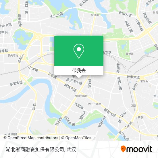 湖北湘商融资担保有限公司地图