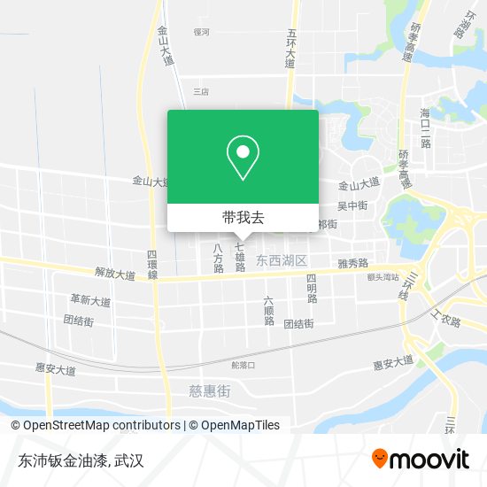 东沛钣金油漆地图