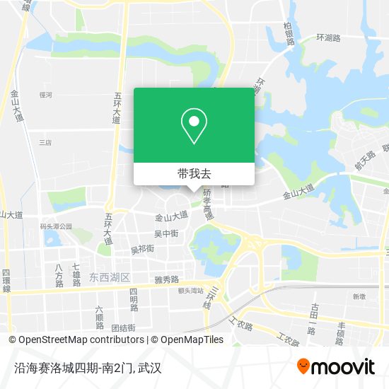 沿海赛洛城四期-南2门地图