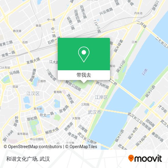 和谐文化广场地图