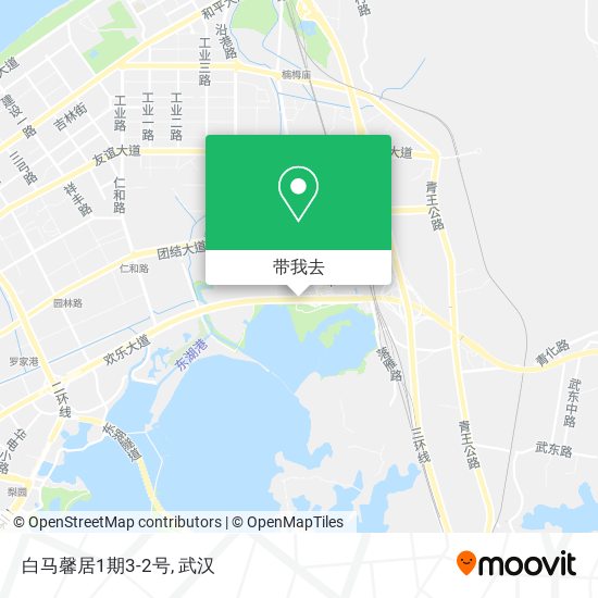 白马馨居1期3-2号地图