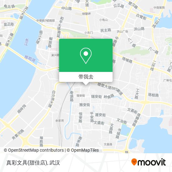 真彩文具(甜佳店)地图