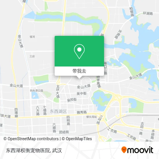 东西湖权衡宠物医院地图