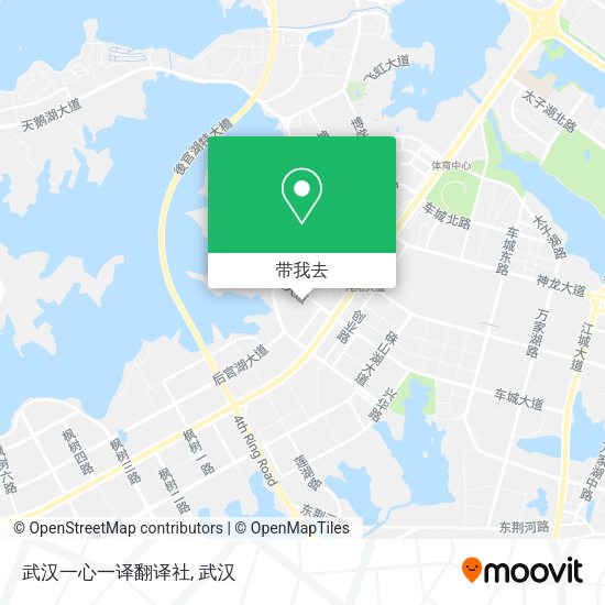武汉一心一译翻译社地图