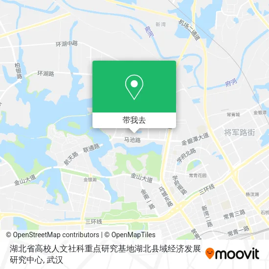 湖北省高校人文社科重点研究基地湖北县域经济发展研究中心地图