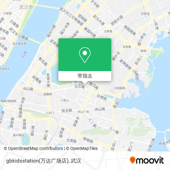 gbkidsstation(万达广场店)地图