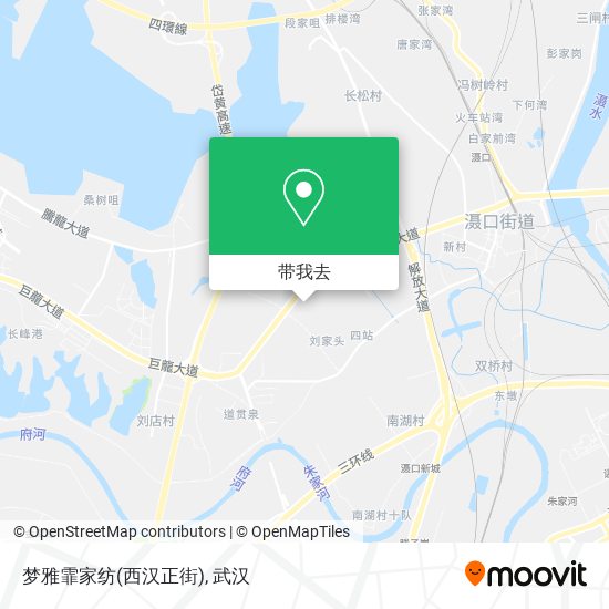 梦雅霏家纺(西汉正街)地图