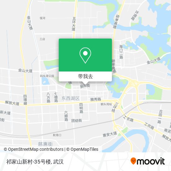 祁家山新村-35号楼地图