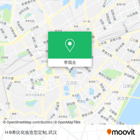 H·B希比化妆造型定制地图