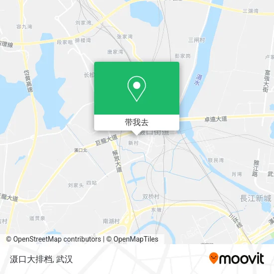 滠口大排档地图