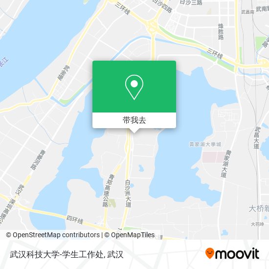 武汉科技大学-学生工作处地图