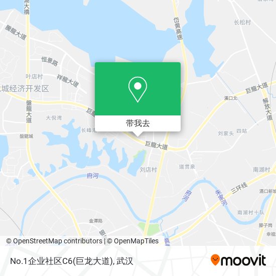 No.1企业社区C6(巨龙大道)地图