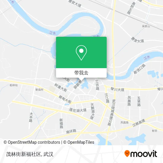 茂林街新福社区地图
