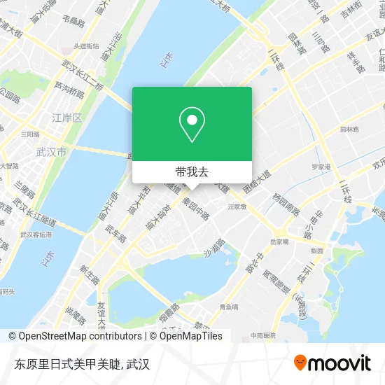 东原里日式美甲美睫地图