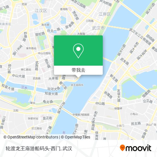轮渡龙王庙游船码头-西门地图