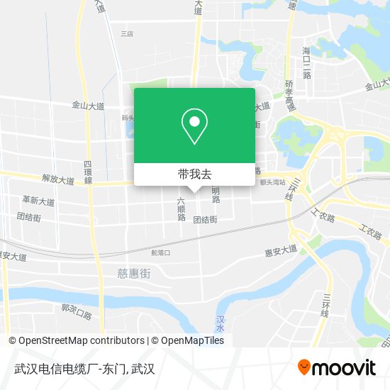 武汉电信电缆厂-东门地图