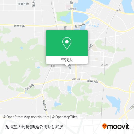 九福堂大药房(熊廷弼街店)地图