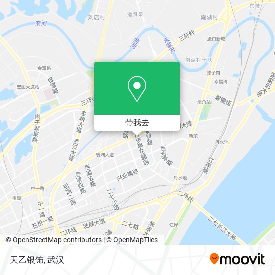 天乙银饰地图