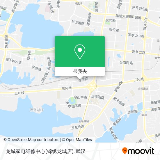 龙城家电维修中心(锦绣龙城店)地图