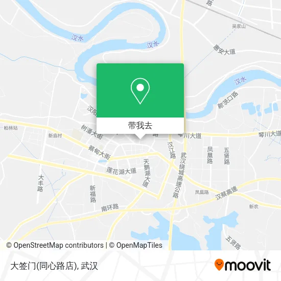 大签门(同心路店)地图