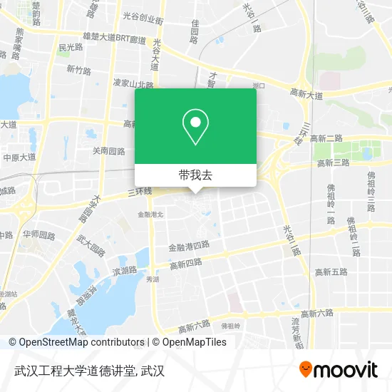 武汉工程大学道德讲堂地图