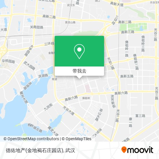 德佑地产(金地褐石庄园店)地图