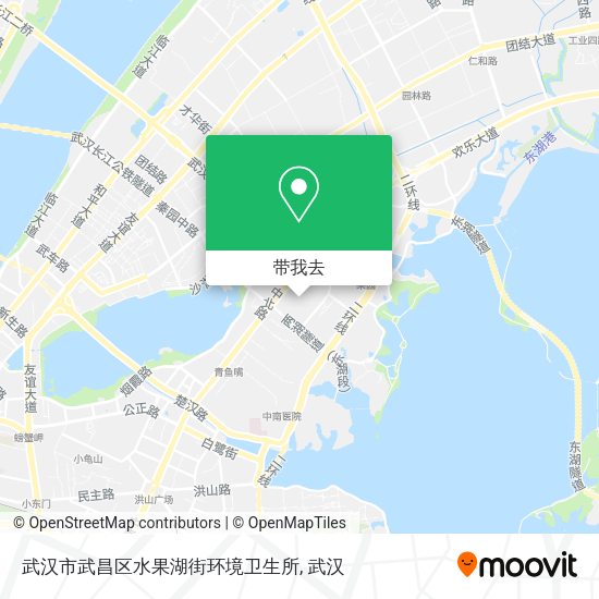 武汉市武昌区水果湖街环境卫生所地图